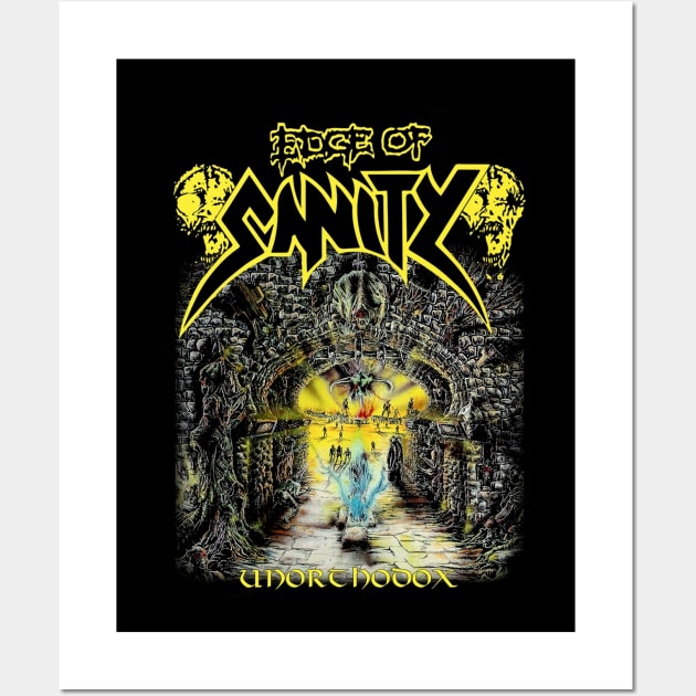 EDGE OF SANITY UNORTHODOX Wall Art by Summersg Randyx